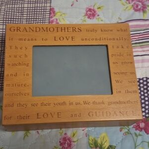 Vintage Wooden Jewelry Box Grandmother